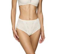 Shapingslip TRIUMPH "Shape Smart Ellipse", Damen, Gr. L, bunt (ecru weiß), Microtouch, Obermaterial: 60% Elasthan, 40% Polyamid, Unterhosen, glättend, weich, mittelstark formend, Power-Mesh, Microtouc