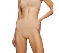 Shapingslip TRIUMPH "Soft Sculpt", Damen, Gr. 42, beige (neutral beige), Single Jersey, Obermaterial: 78% Polyamid, 22% Elasthan, unifarben, körpernah, Unterhosen, nahtlos, leicht formend, hoher Beina