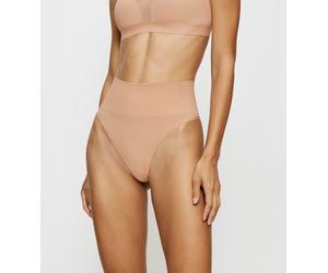 Shapingslip TRIUMPH "Soft Sculpt", Damen, Gr. 44, beige (neutral beige), Single Jersey, Obermaterial: 78% Polyamid, 22% Elasthan, unifarben, körpernah, Unterhosen, nahtlos, formend, leichter Bauchweg-