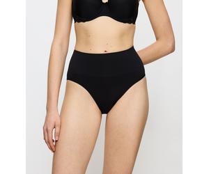 Shapingslip TRIUMPH "Soft Sculpt", Damen, Gr. 44, schwarz, Single Jersey, Obermaterial: 78% Polyamid, 22% Elasthan, unifarben, körpernah, Unterhosen, nahtlos, leicht formend, hoher Beinausschnitt (410