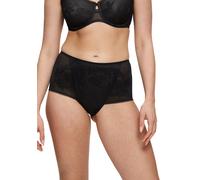 Shapingslip TRIUMPH "Wild Rose Sensation", Damen, Gr. 42, schwarz, Spitze, Obermaterial: 71% Polyamid, 29% Elasthan, unifarben, körpernah, Unterhosen Shapingslip, flache formende Spitze, mittlerer Sha
