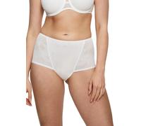 Shapingslip TRIUMPH "Wild Rose Sensation", Damen, Gr. 44, weiß (silk weiß), Spitze, Obermaterial: 71% Polyamid, 29% Elasthan, unifarben, körpernah, Unterhosen, flache formende Spitze, mittlerer Shape-