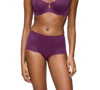 Shapingslip TRIUMPH "Wild Rose Sensation", Damen, Gr. 46, lila (flower lila), Spitze, Obermaterial: 71% Polyamid, 29% Elasthan, unifarben, körpernah, Unterhosen, flache formende Spitze, mittlerer Shap