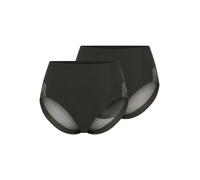 Shapingslip YSABEL MORA, Damen, Gr. M, schwarz, Obermaterial: 73% Polyamid, 27% Elasthan, körpernah, Unterhosen, elastisch, Mesh, mittlerer Form-Effekt, Tüll (78101103-M) schwarz
