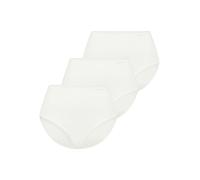 Shapingslip YSABEL MORA, Damen, Gr. M, weiß, Obermaterial: 75% Polyamid, 25% Elasthan, unifarben, Unterhosen, aus verstärktem Material und mit bedeckter, hochgeschnittener Passform (58698056-M) weiß