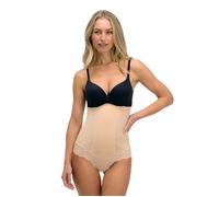 Shapingstring MAGIC BODYFASHION "Super Control Hi-Thong", Damen, Gr. XL, latte, Obermaterial: 85% Polyamid, 15% Elasthan, figurbetont, Unterhosen, mit eleganter, weicher Spitze (91988752-XL) latte