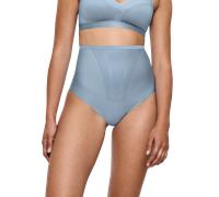 Shapingstring TRIUMPH "Shape Smart", Damen, Gr. M, chambray, Microtouch, Obermaterial: 54% Elasthan, 46% Polyamid, körpernah, Unterhosen, formend, leicht, nahtlos, elastisch, mit Power-Mesh-Zonen (435