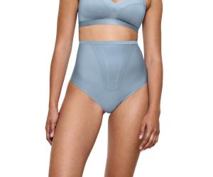 Shapingstring TRIUMPH "Shape Smart", Damen, Gr. XL, chambray, Microtouch, Obermaterial: 54% Elasthan, 46% Polyamid, körpernah, Unterhosen, formend, leicht, nahtlos, elastisch, mit Power-Mesh-Zonen (43