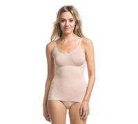 Shapingtop MAGIC BODYFASHION, Damen, Gr. L, beige (cappuccino), Obermaterial: 85% Polyamid, 15% Elasthan, figurbetont hüftbedeckend, tiefer Rundhals, Tops, mit verstellbaren Schulterträgern (99326859-