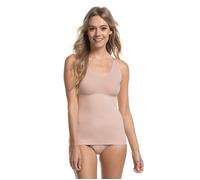 Shapingtop MAGIC BODYFASHION, Damen, Gr. XL, cappuccino, Stoff, Obermaterial: 85% Polyamid, 15% Elasthan, sehr figurbetont hüftbedeckend, tiefer Rundhals, Tops, mit figurformender Funktion (96611459-X