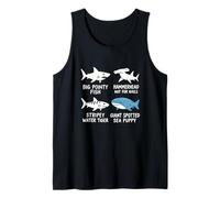 Shark Lovers Lustig Tank Top
