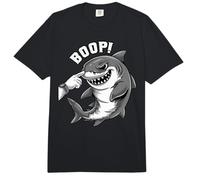 Shark Nose Boop Lustiges Meme Hand Booping Ocean Animal Comfort Colors Adult Heavyweight T-Shirt