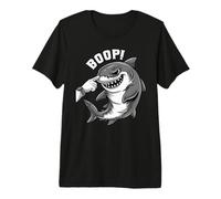 Shark Nose Boop Lustiges Meme Hand Booping Ocean Animal Premium T-Shirt