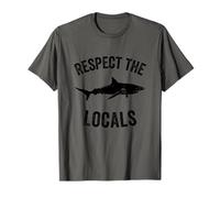Shark Ocean Animal Rights | Respect The Locals | Shark Gift T-Shirt