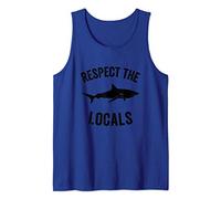 Shark Ocean Animal Rights | Respect The Locals | Shark Gift Tank Top