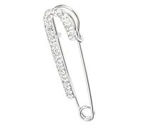 Sharplace 1 Sicherheitsnadel Broschen mit Straß Hockzeit Schmuck Geschenk 6,2 x 1,5 cm