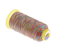 Sharplace 1 Spule 150d Starke Regenbogen Nähgarn, Polyester Nähmaschinengarn, #7, 1200 Meter