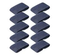 Sharplace 10 Stück Elastische Gürtelhalter Gürtelhalter Band Gurthalter Band Wanderzubehör Nylon Gurthalter Gürtelschlaufen, Dunkelblau