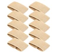 Sharplace 10 Stück Elastische Gürtelhalter Gürtelhalter Band Gurthalter Band Wanderzubehör Nylon Gurthalter Gürtelschlaufen, Khaki