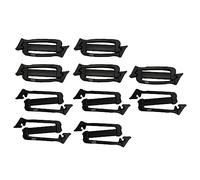 Sharplace 10 Stück G-Haken-Gurtbandschnallen, Rucksack-Taschen-Clips 26 mm, DIY Schwarze Hardware-Gurtband-Verbindungsclips, Gürtelclips für Gepäck, Sack,