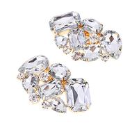 Sharplace 2 DIY Strass Schuhclips Schuhschnalle Accessiories