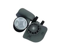 Sharplace 2 Stück Koffer-Lenkrollen, Gepäckräder, 360-Grad-Drehung, robuste Hochleistungs-Universal-Reisebox-Teile, Trolley-Kofferräder