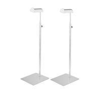 Sharplace 2 Stück Packung Verstellbare Handtasche Taschen Geldbörse Ausstellung Stand Rack Regal, Edelstahl