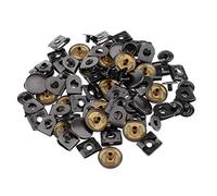 Sharplace 20 Sets Hosenhaken 15mm schneidern Haken Und Ösenverschlüsse für Hose, Rock, Pullover, Grau