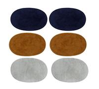 Sharplace 3 Paar Anschneidern Oval Ellenbogen/Knie Patches Jeans Reparatur schneidern Applique, Farbe 2