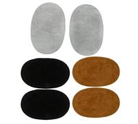 Sharplace 3 Paar Anschneidern Oval Ellenbogen/Knie Patches Jeans Reparatur schneidern Applique, Farbe 3