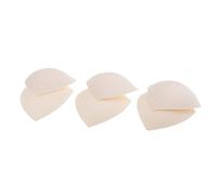 Sharplace 3 Paar BH Einsätze Bikinis Pad Push Up Pads herausnehmbare Push-Up BH Polster für Sport-BH, Bikinis, Unterwäsche, Badeanzug BH Einsätze Pads Breathable Chest Pads 15 cm, Nackt