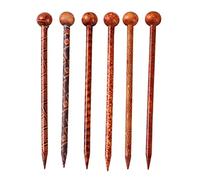 6 Holz Haarstab | Haarnadel | Haarschmuck | Kopfschmuck