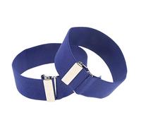 Sharplace Ärmelhalter, Verstellbare Hemd Hülsenhalter Strumpfbänder, Blau