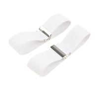 Sharplace Ärmelhalter, Verstellbare Hemd Hülsenhalter Strumpfbänder, Weiß