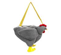 Sharplace Bags niedlich kuschelig Handtasche Damen Frau Teenager, grau