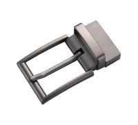 Sharplace Gürtelschnalle Herren, Ersatzschnalle Legierung, Herren Gürtel Zubehör, Single Prong Rechteckigen Pin Gürtelschnalle für Männer Frauen Gürtel, Silber 7.6 CM