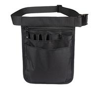 Sharplace Krankenschwester Gürteltasche mit verstellbarem Gürtel, Krankenschwester Organizer für Frauen Männer, praktisches Krankenpflegezubehör, multifunktionale Gürteltasche, Schwarz