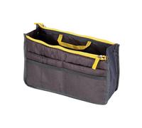 Sharplace Kulturbeutel, große Kapazität, Mehrzweck-tragbare Make-up-Tasche für Camping im Freien, Grau