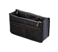 Sharplace Kulturbeutel, große Kapazität, Mehrzweck-tragbare Make-up-Tasche für Camping im Freien, Schwarz