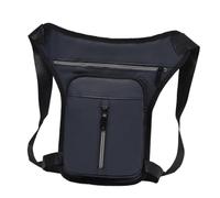 Sharplace Taillenbeutel Radsportbeutelzubehör Mehrzweck großer Kapazität Fanny Pack Drop -Hip -Beutel zum Radfahren im Freien im Freien im Freien, Tiefes Blau