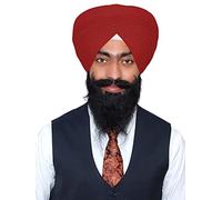 Sharvgun Sikh Turban Patka Indischer Sardar Pagri Baumwolle Punjabi Safa 5 m