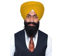 Sharvgun Sikh Turban Patka Indischer Sardar Pagri Baumwolle Punjabi Safa 5 m
