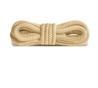 SHBHWS 4 Paar 10 mm dicke Schnürsenkel for Laufschuhe, Unisex, runde for Schuhe, 100/120/140/160 cm Seil Für Wanderschuhe(Khahi,120cm)
