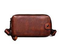 SHBHWS Handgemachte Herren Handtasche Leder Clutch Multifunktionale Vintage Für Herren