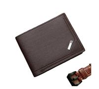 SHBHWS Männer Einsätze Faltbare Brieftaschen Bild Münze Schlank Geldbörsen Business Geld Kredit ID Karten Halter Vintage Für Damen und Herren