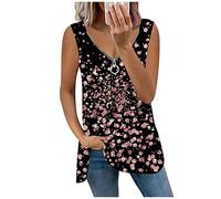 SHE.White Baseball Shirt Damen Bluse Esprit Damen Cropped Top Damen Bluse Ohne Ärmel Damen Trägershirt Damen Blusen Damen Kurzarm Tshirt Damen Weiss Festival Outfit Damen Glitzer (2-Black, XXL)