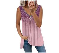 SHE.White Halbarm Shirt Damen Italienische Mode Damen Oberteile Oberteile Damen Sommer Elegant Tshirt Damen Oversize Spagettiträgershirts Damen Bluse Schwarz Sport Damen Polo Shirt (3-Pink, 3XL)