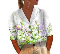 SHE.White Oversize T Shirt Damen Bluse Esprit Damen Bluse Damen Sexy Cold Shoulder Shirt Damen Damen Blusen Bluse Funktionsshirt Damen Sports & Outdoor Clothing(Weiß, XL)