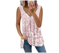 SHE.White Oversize T Shirt Damen Damen Bluse Elegant Top Schwarz Damen Elegant T Shirts Blusenshirt Damen Tshirt Funktionsshirt Damen Bikinioberteile Für Damen (2-Pink, S)