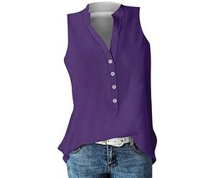 SHE.White Pieces Shirt Damen Bluse Mit Gummizug Am Saum Damen Damen Top Elegant T-Shirt Damen Große Größen T Shirt Mädchen 152 Seidenbluse Damen Tshirt Damen Weiss Bustier Damen(Vermilion-1, L)